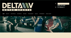 Desktop Screenshot of deltavmotorsports.com